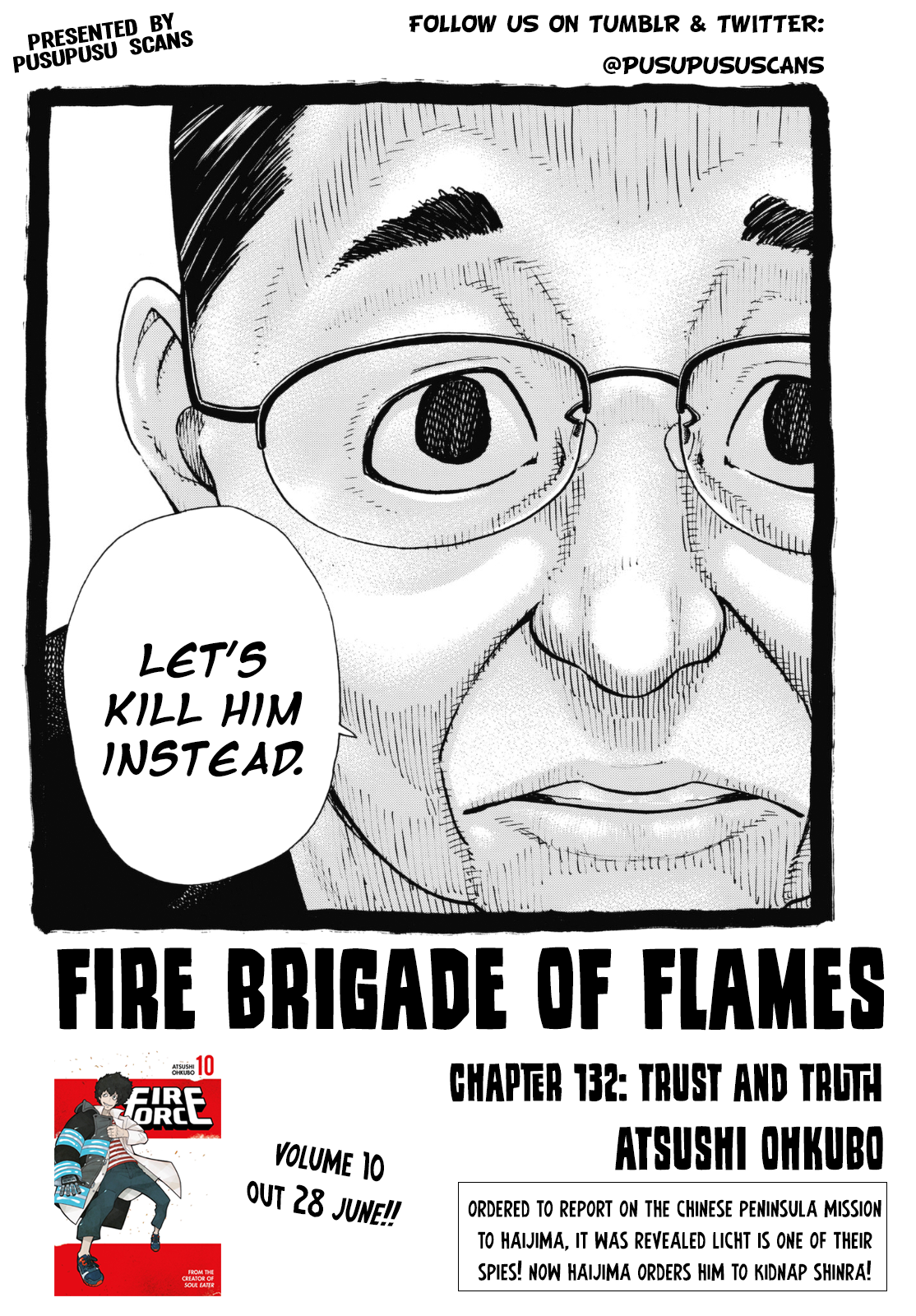 Fire Brigade of Flames Chapter 132 3